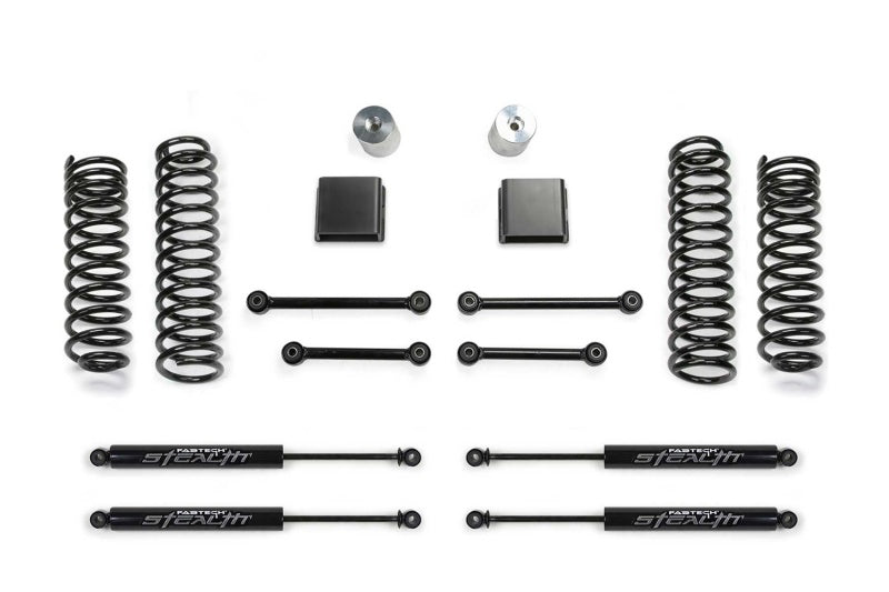 Fabtech 2020 Jeep Gladiator JT 6 Cyl 4WD 3in Sport II System w/Stealth Shocks K4163M K4163M Photo - Primary