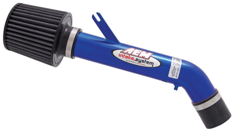 AEM Induction AEM 99-00 Honda Civic Si Blue Short Ram Intake 22-417B 22-417B Photo - Primary