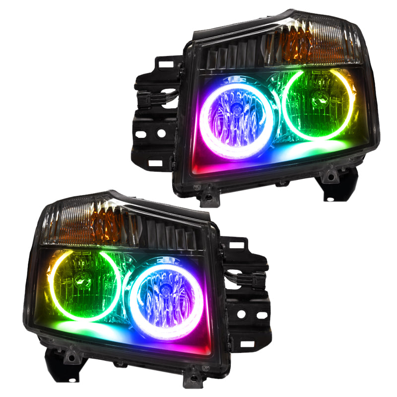 ORACLE Lighting Oracle 08-15 Nissan Titan SMD HL - ColorSHIFT w/ 2.0 Controller 7173-333 7173-333 User 4