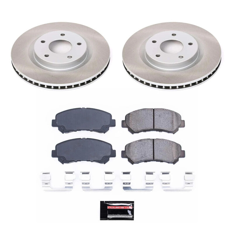 PowerStop Power Stop 14-15 Nissan Rogue Select Front Semi-Coated Rotor Kit SC4724 SC4724 Photo - Primary