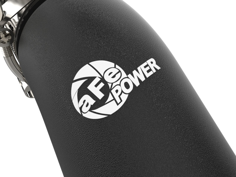 aFe 16-19 RAM 1500 V6 3.0L (TD) BladeRunner 3in Aluminum Hot Charge Pipe - Black 46-20498-B 46-20498-B Photo - Close Up