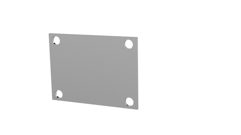 QTP Bolt-On QTEC Low Profile Cover Plate 10338C 10338C Photo - Primary