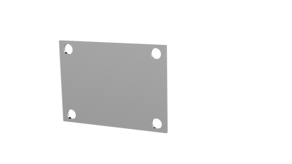 QTP Bolt-On QTEC Low Profile Cover Plate 10338C 10338C Photo - Primary