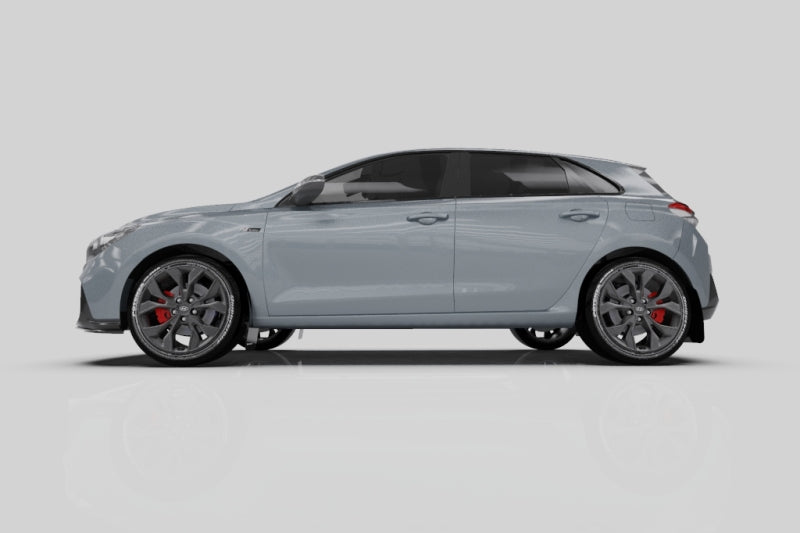 Rally Armor 2019+ Hyundai Elantra N Line UR Black Mud Flap w/ Red Logo MF59-UR-BLK/RD MF59-UR-BLK/RD User 3