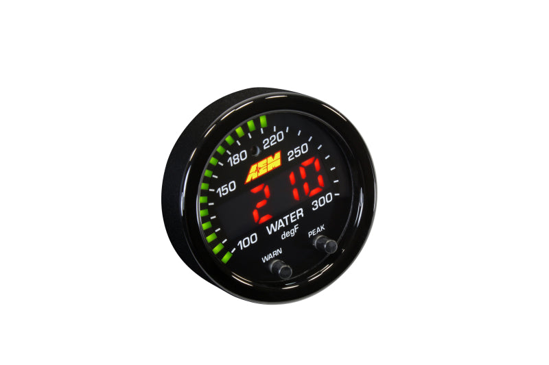 AEM Electronics Engine Coolant Temperature Gauge 30-0302 Photo - out of package