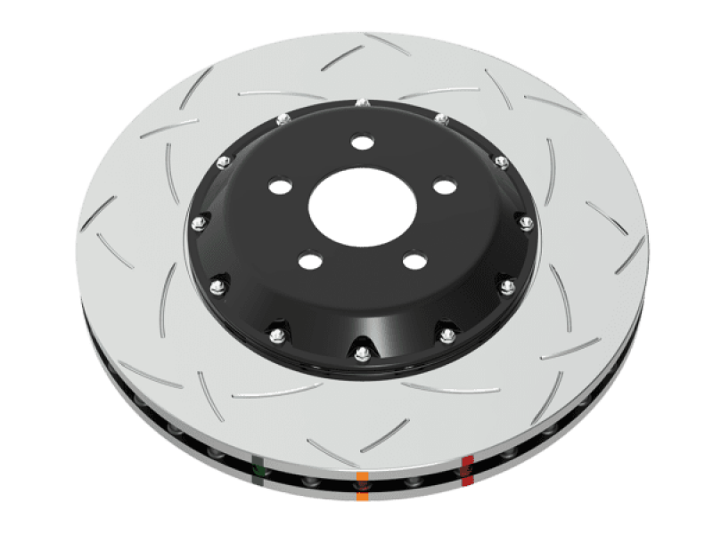 DBA 99-04 Audi A6 Quattro 4.2L Front 5000 Series 2-Piece Slotted Rotor w/Black Hat 5240BLKS 5240BLKS User 1