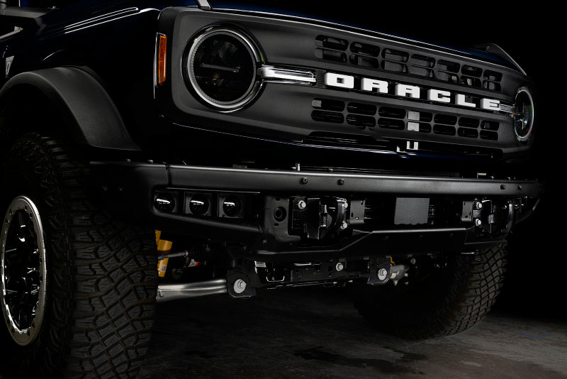 ORACLE Lighting 21-22 Ford Bronco Triple LED Fog Light Kit for Steel Bumper - White 5890-001 5890-001 Photo - lifestyle view