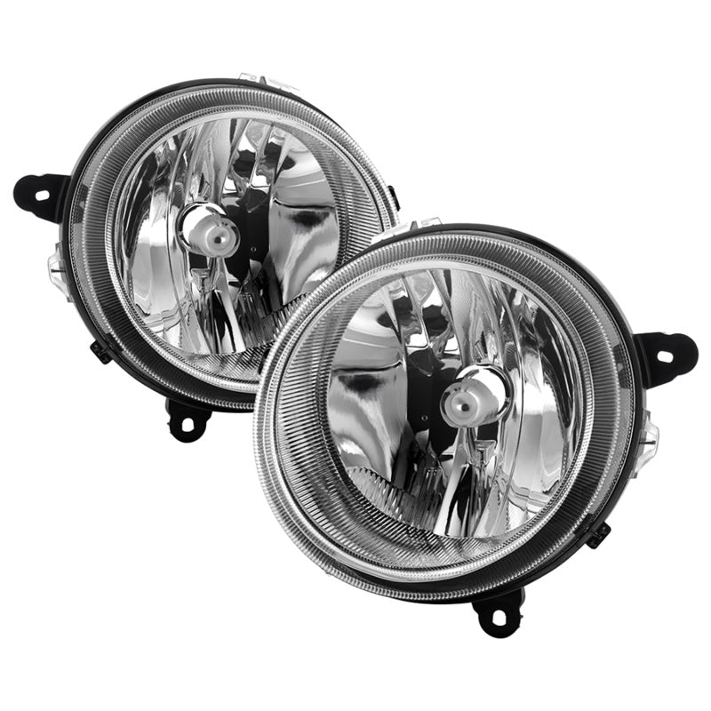 SPYDER xTune 07-17 Jeep Patriot (w/o Auto Leveling Lights) OEM Style Headlights - Chrome (HD-JH-JPA07-OE-C) 9042751 9042751 Photo - Primary
