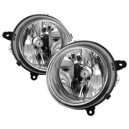 SPYDER xTune 07-17 Jeep Patriot (w/o Auto Leveling Lights) OEM Style Headlights - Chrome (HD-JH-JPA07-OE-C) 9042751 9042751 Photo - Primary