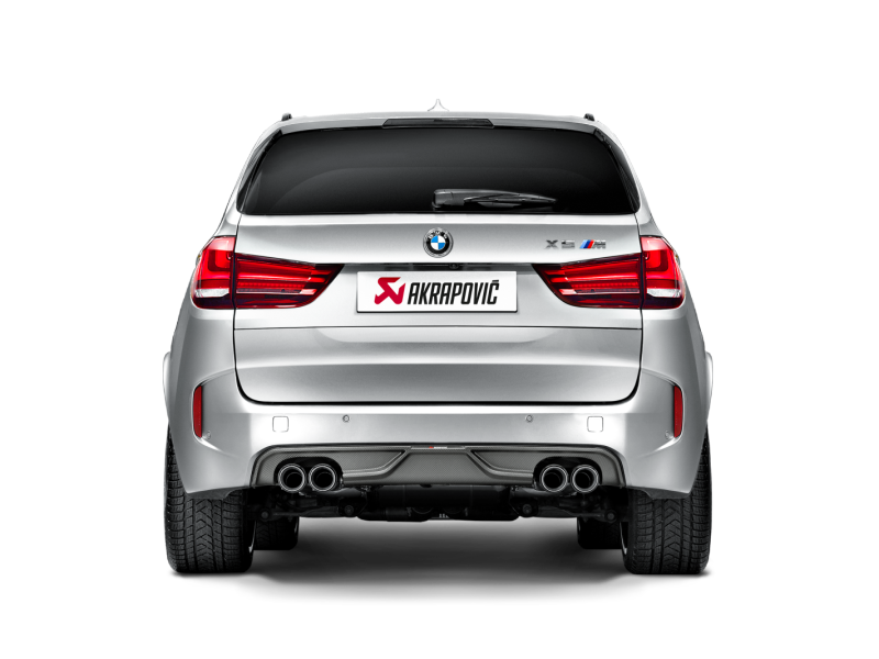 Akrapovic 15-17 BMW X5M (F85) Evolution Line Cat Back (Titanium) w/ Carbon Tips S-BM/T/1 S-BM/T/1 User 3