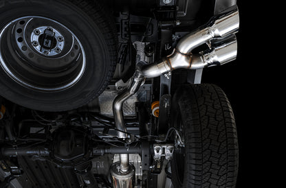 AWE Tuning 2019+ Ford Ranger 0FG Performance Exhaust System w/Chrome Silver Tips & Bash Guard 3015-22072 3015-22072 Photo - Mounted
