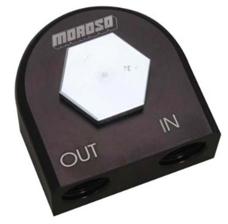 Moroso Filter Adapt, 90 Deg 13/16"-16 THR 23683 User 1