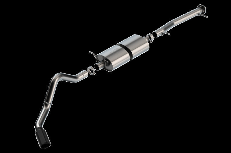 Borla 20-22 Chevrolet/GMC Silverado/Sierra 6.6L T-304 SS Cat-Back S-Type Exhaust - Brushed 140833BC 140833BC Photo - Primary