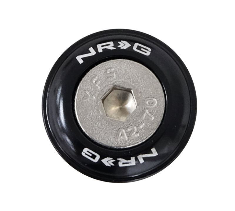 NRG Fender Washer Kit, Set of 10, Black, Rivets for Plastic FW-100BK Photo - Primary