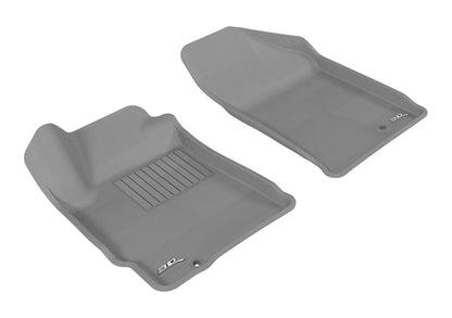 3D MAXpider 2007-2012 Nissan Altima Coupe/Sedan Kagu 1st Row Floormat - Gray L1NS06211501 L1NS06211501 Photo - Primary