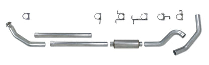 Diamond Eye Performance Diamond Eye KIT 4in TB SGL SS: 98.5-02 DODGE CUMMINS 5.9L K4212S K4212S Photo - Unmounted