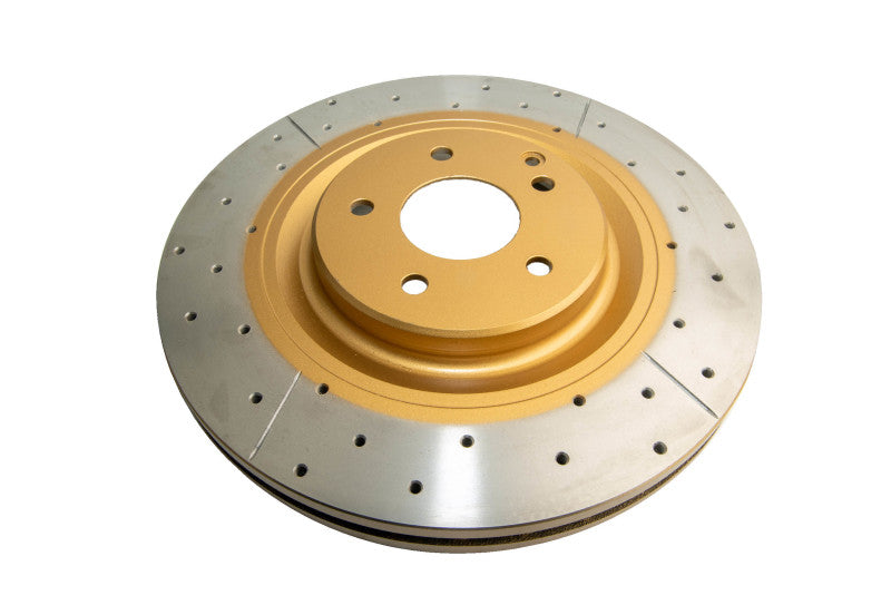 DBA 06-07 Mercedes-Benz C350 W203 (w/AMG Perf Brake) Front Drilled & Slotted Street Series Rotor 2696X 2696X Photo - Primary