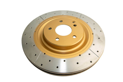 DBA 06-07 Mercedes-Benz C350 W203 (w/AMG Perf Brake) Front Drilled & Slotted Street Series Rotor 2696X 2696X Photo - Primary