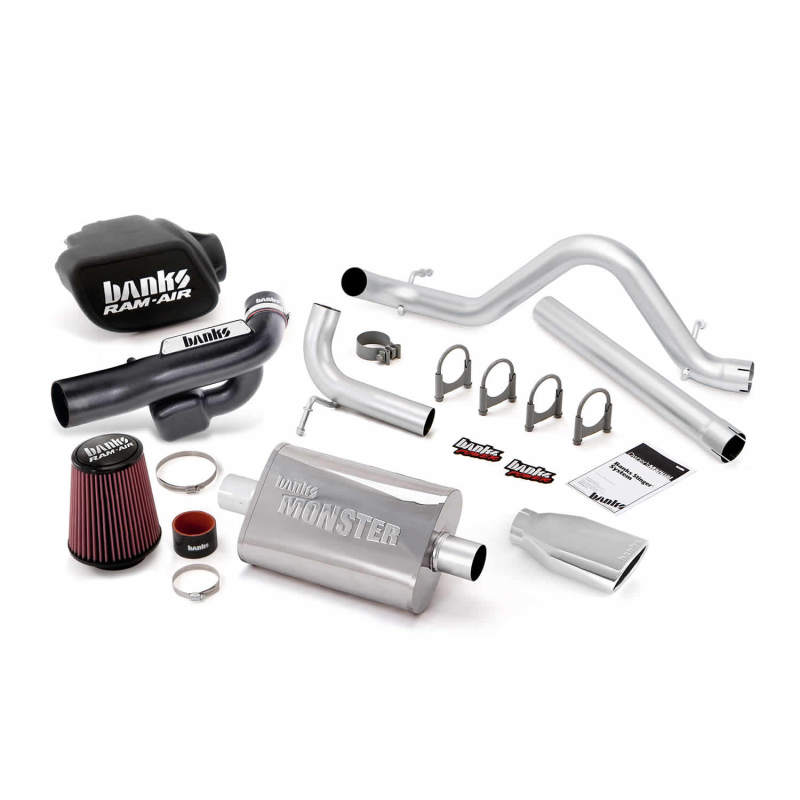 Banks Power 12-15 Jeep 3.6L Wrangler 4dr Stinger Sys (No AutoMind) - SS Single 51345 Photo - Primary