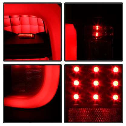 Spyder Toyota Tundra 2014-2016 Light Bar LED Tail Lights All Black ALT-YD-TTU14-LED-BKV2 5085962 5085962 Photo - Unmounted