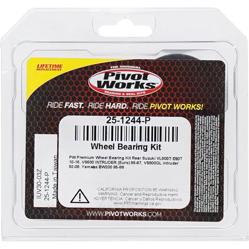 Pivot Works Suzuki, Yamaha Wheel Bearing Kit Premium Bearings 25-1244-P 25-1244-P Photo - Primary