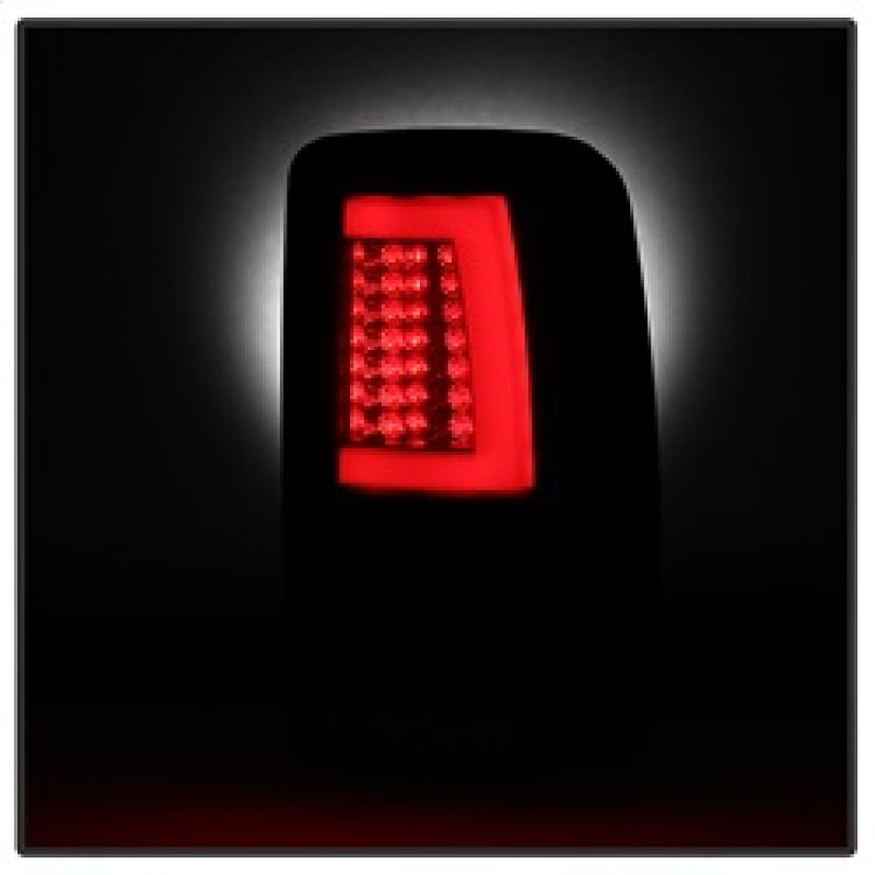 Spyder 00-06 GMC Yukon/Yukon XL V2 Light Bar LED Tail Lights - Blk Smoke (ALT-YD-CD00V2-LBLED-BSM) 5084156 5084156 Photo - Unmounted