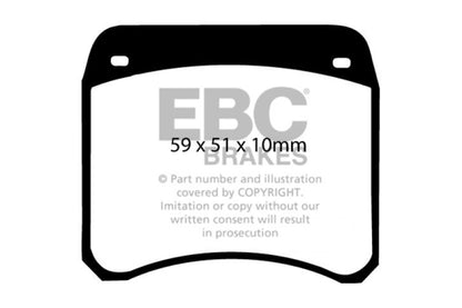 EBC Disc Brake Pad Set DP2128 Photo - Primary