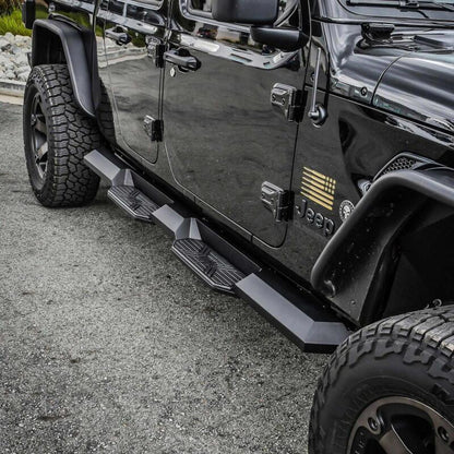Westin 2020 Jeep Gladiator HDX Xtreme Nerf Step Bars - Textured Black 56-24165 56-24165 Photo - Mounted