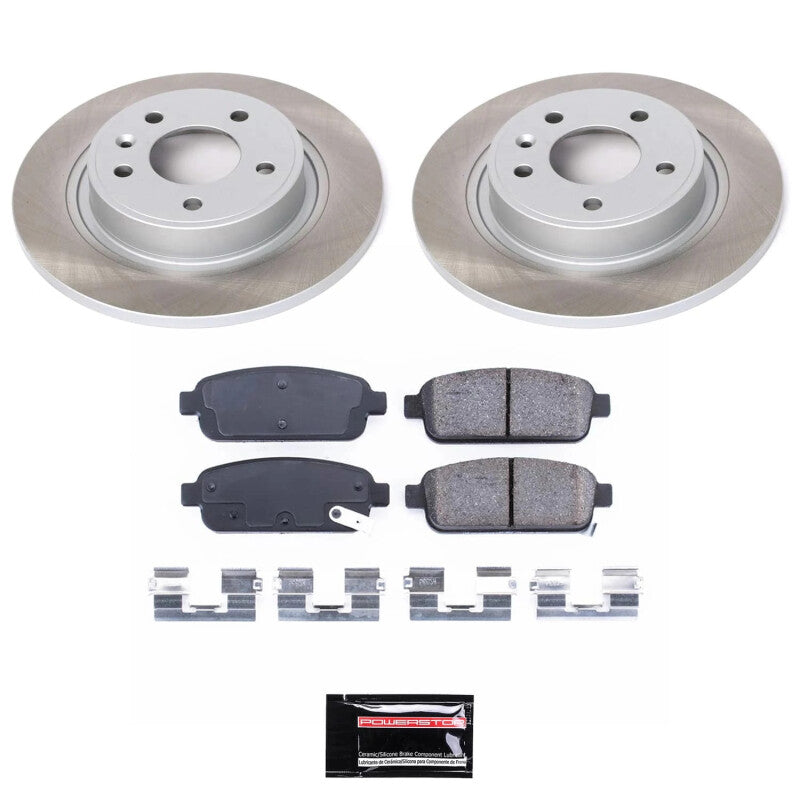 PowerStop Power Stop 11-15 Chevrolet Volt Rear Semi-Coated Rotor Kit SC5552 SC5552 Photo - Primary