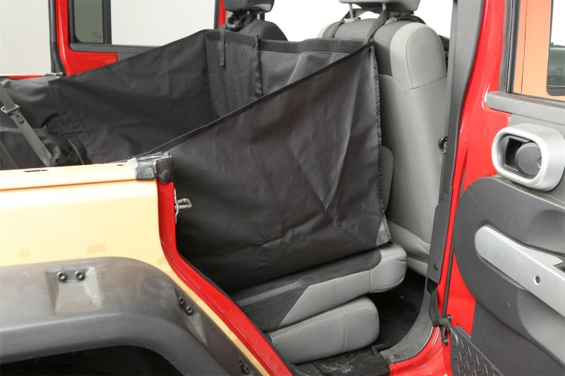 Rugged Ridge C3 Cargo Cover,No Subwoofer;07-18 Jeep Wrangler JKU,4 Door 13260.01 Photo - Mounted