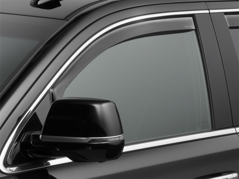 WeatherTech 2020+ Ford Explorer Front Side Window Deflectors - Dark Smoke 80954 80954 Photo - Mounted