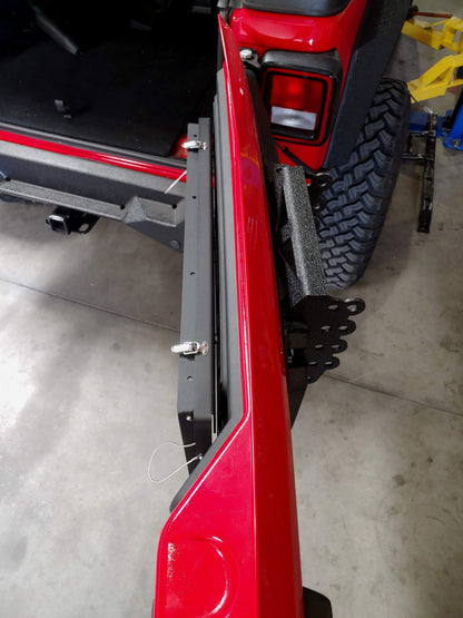 DV8 Jeep JL Tailgate Mounted Table (Trail Table) - Black TTJL-01 TTJL-01 User 2