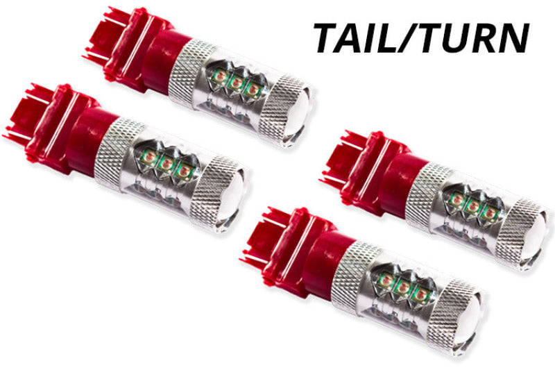 Diode Dynamics 07-13 GMC Sierra 1500 Rear Turn/Tail Light LED 3157 Bulb XP80 LED - Red Set of 4 DD0059Q DD0059Q User 3