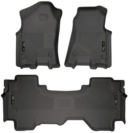 Husky Liners 19 Dodge Ram 1500 Quad Cab Weatherbeater Black Front 94011 Photo - Primary