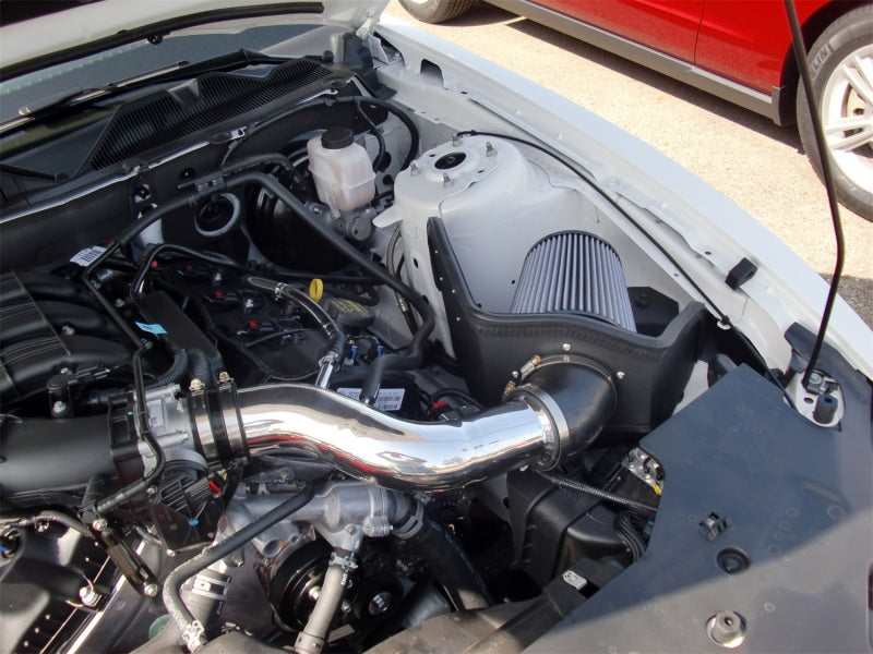 aFe Stage 2 Cold Air Intake Ford Mustang All 2011-2012 51-12102-P Photo - Mounted