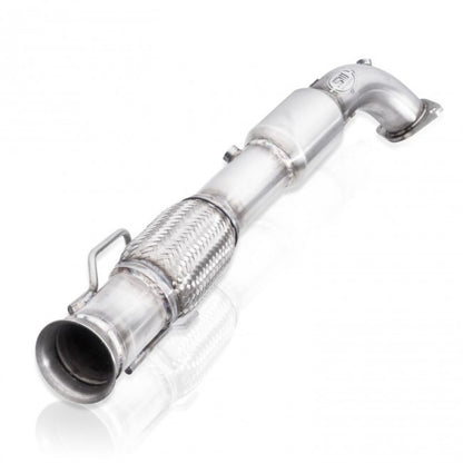 Stainless Works 2016-18 Ford Focus RS 3in High-Flow Cats Downpipe Factory Connection FCRS16DPCAT FCRS16DPCAT Photo - Primary