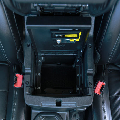 Tuffy Products Tuffy Console Safe W/ Keyed Lock For Jeep Wrangler & Gladiator 348-01 348-01 Photo - Close Up