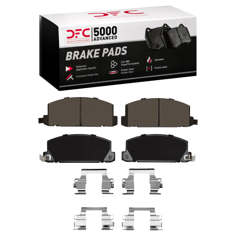 DFC DFC 5000 Advanced Semi Met Brake Pads Brakes, Rotors & Pads Brake Pads - OE main image