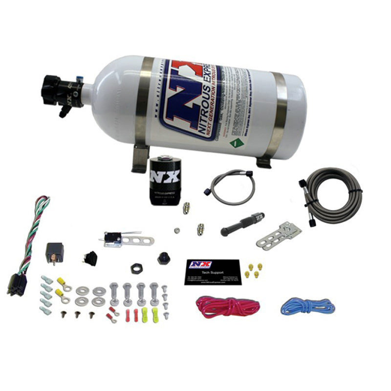 Nitrous Express Dry Efi Single Nozzle System (35-150Hp) Less Bottle 21000-10 Photo - Primary