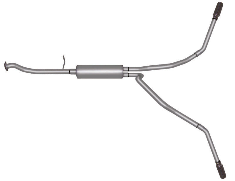 Gibson 99-01 Chevrolet Silverado 1500 Base 4.3L 2.5in Cat-Back Dual Extreme Exhaust - Stainless 65008 65008 Photo - Primary