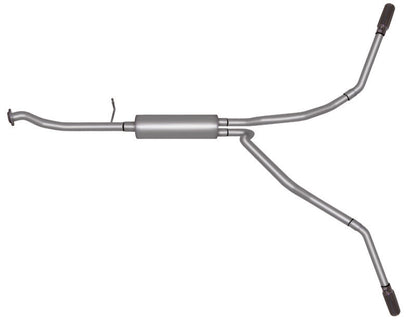 Gibson 99-01 Chevrolet Silverado 1500 Base 4.3L 2.5in Cat-Back Dual Extreme Exhaust - Stainless 65008 65008 Photo - Primary
