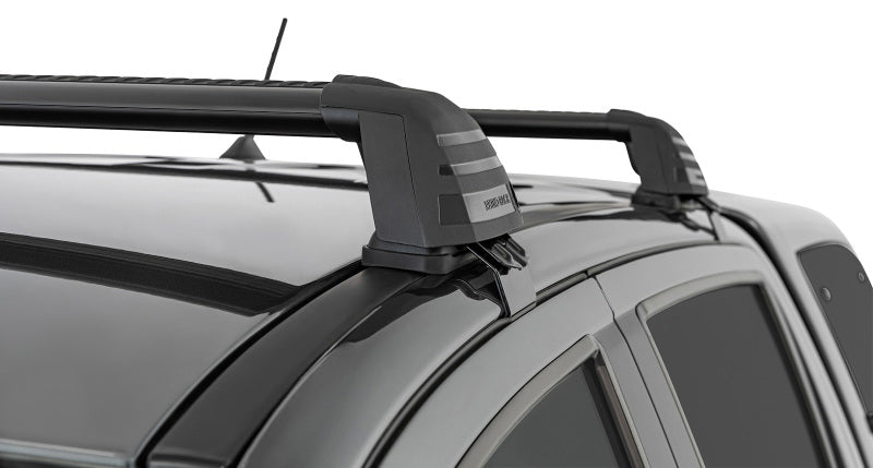 Rhino-Rack 11-20 Ford Ranger PX 4 Door Double Cab Vortex ROC25 Flush 2 Bar Roof Rack - Black RV0321B RV0321B Photo - Primary