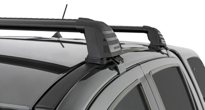 Rhino-Rack 11-20 Ford Ranger PX 4 Door Double Cab Vortex ROC25 Flush 2 Bar Roof Rack - Black RV0321B RV0321B Photo - Primary