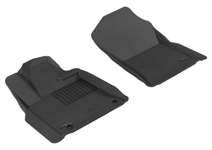 3D MAXpider 2007-2011 Toyota Tundra Reg/DBL Cab/Crewmax Kagu 1st Row Floormat - Black L1TY14711509 L1TY14711509 Photo - Primary