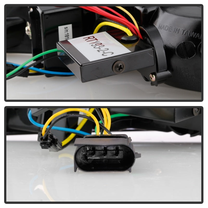 Spyder 15-16 Ford Mustang LED DRL - Smoke (CBL-YD-FM15-LED-SM) 5082527 5082527 Photo - Unmounted