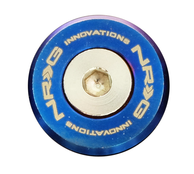 NRG M-Style Fender Washer Kit (TI Series) M6 Bolts For Metal (TI Burn Wshr/Silver Screw) - Set of 10 FW-380TS FW-380TS Photo - Primary