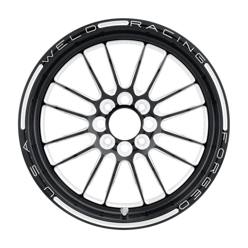 Weld Tuner Import 15x3.5 / 4x100mm BP / 2.25in. BS 1-Piece Black Wheel 778B-15022 778B-15022 Photo - Primary