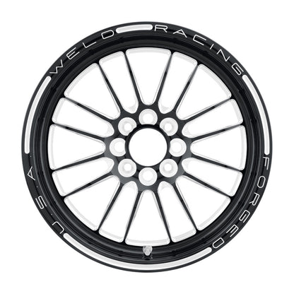 Weld Tuner Import 15x3.5 / 4x100mm BP / 2.25in. BS 1-Piece Black Wheel 778B-15022 778B-15022 Photo - Primary