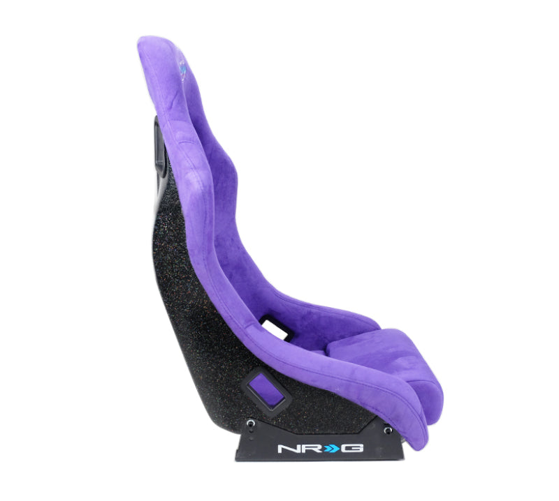 NRG FRP Bucket Seat PRISMA Edition w/ Pearlized Back Purple Alcantara - Medium FRP-303PP-PRISMA FRP-303PP-PRISMA Photo - Primary