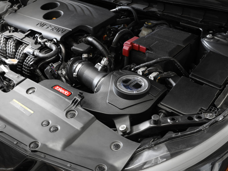 aFe Takeda Momentum Pro 5R Cold Air Intake System 19-20 Nissan Altima L4-2.5L 56-70025R 56-70025R Photo - Mounted